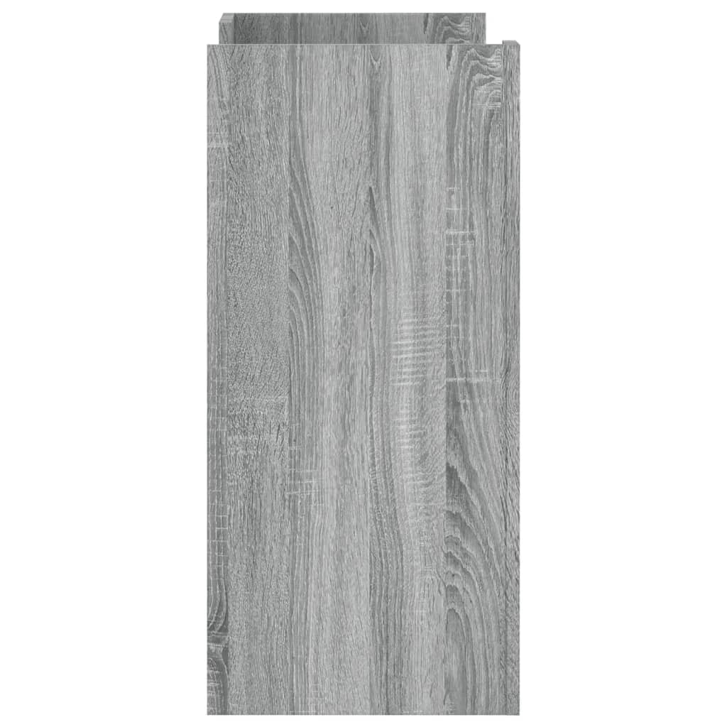 Dressoir 73,5x35x75 cm bewerkt hout grijs sonoma eikenkleurig