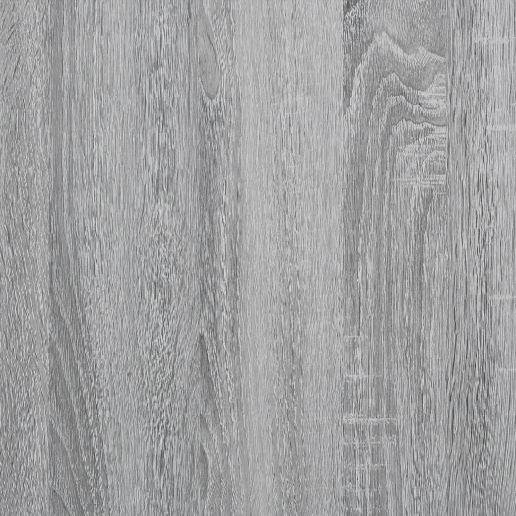 Dressoir 73,5x35x75 cm bewerkt hout grijs sonoma eikenkleurig
