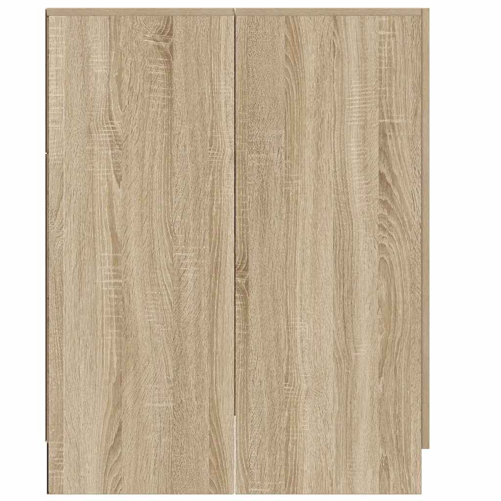 Wasmachinekast 70,5x71,5x91,5 cm sonoma eikenkleurig