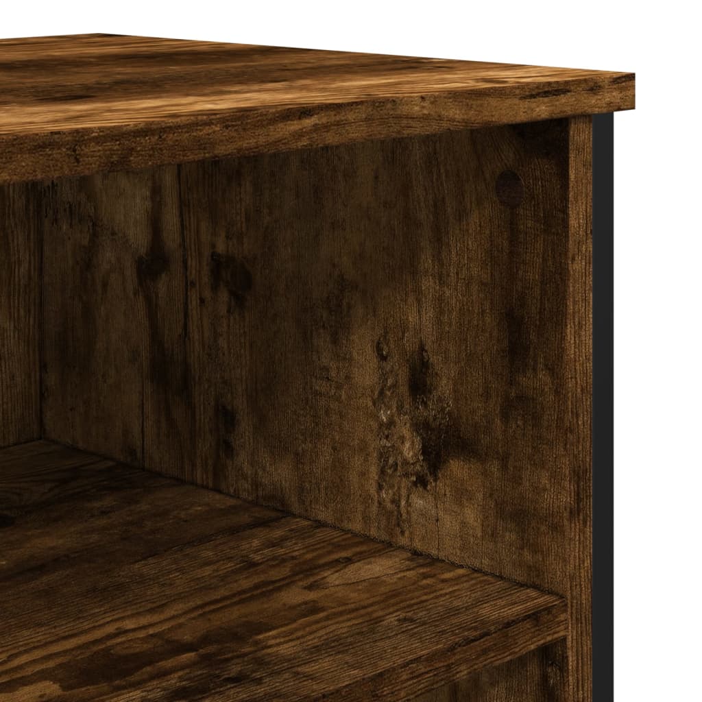 Dressoir 91x35,5x74,5 cm bewerkt hout gerookt eikenkleurig