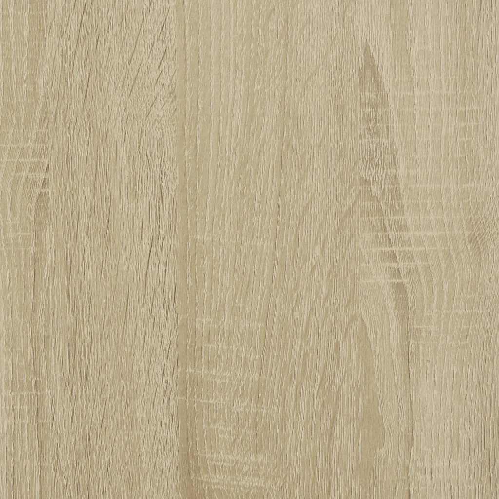Dressoir 62x35x76 cm bewerkt hout sonoma eikenkleurig