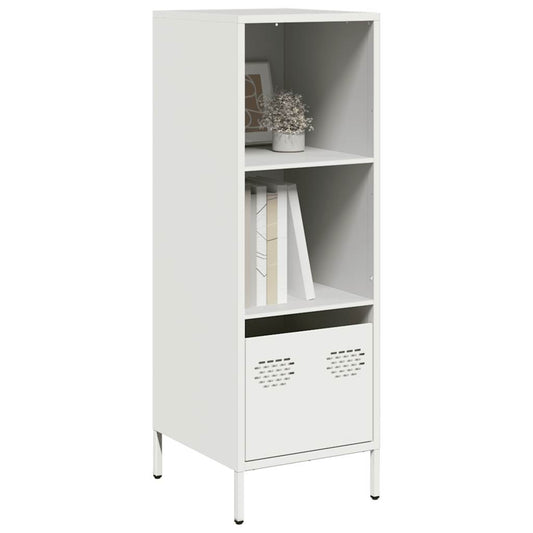 Hoge kast 35x39x103,5 cm staal wit