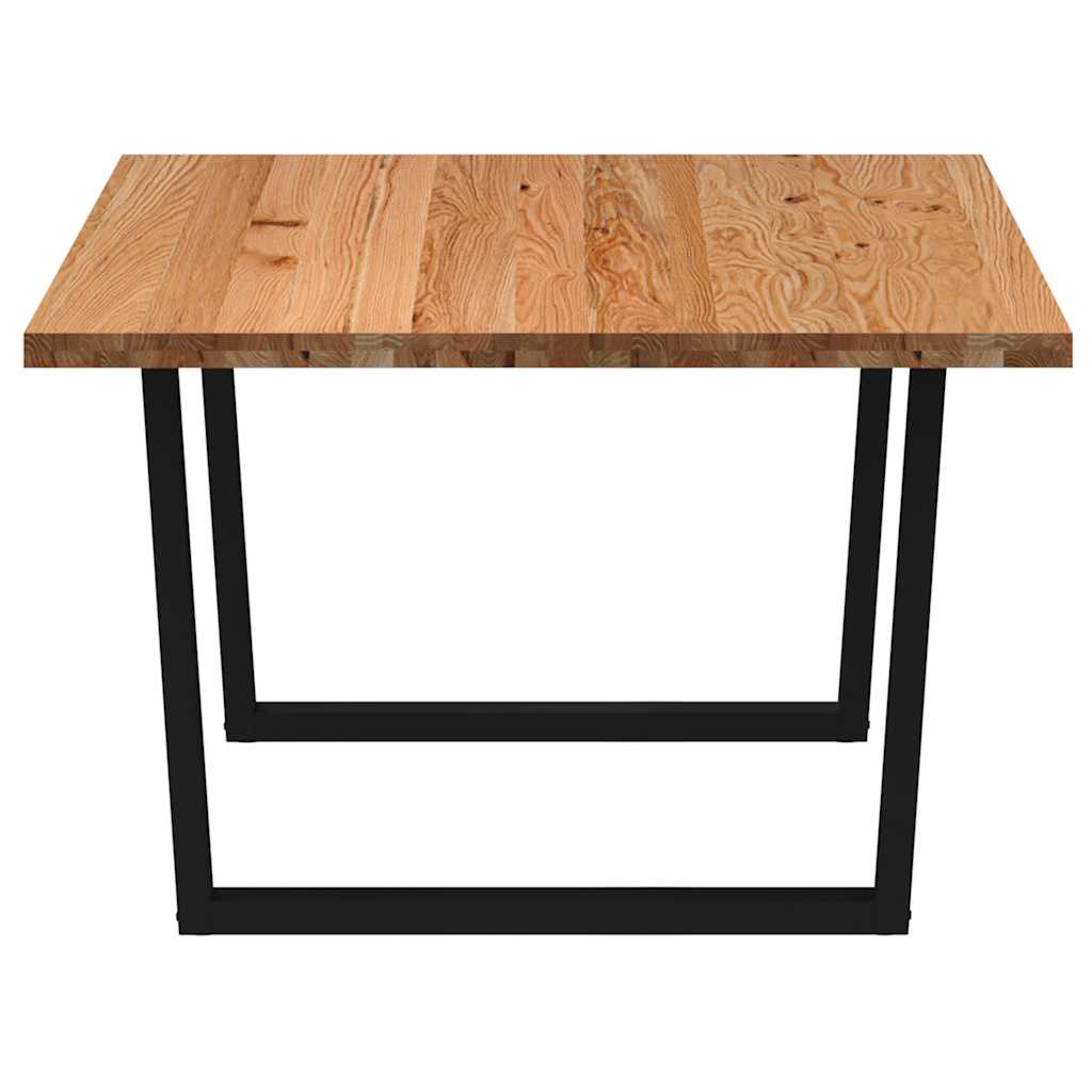 Eettafel rechthoekig 180x120x74 cm massief eikenhout