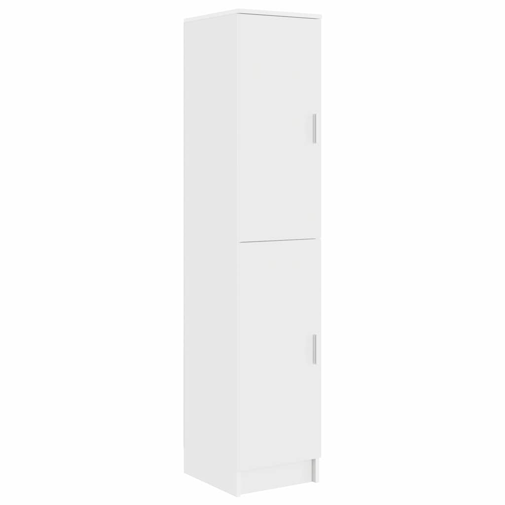 Hoge Kast Wit 35x39x168 cm Gemaakt van Geengineerd Hout
