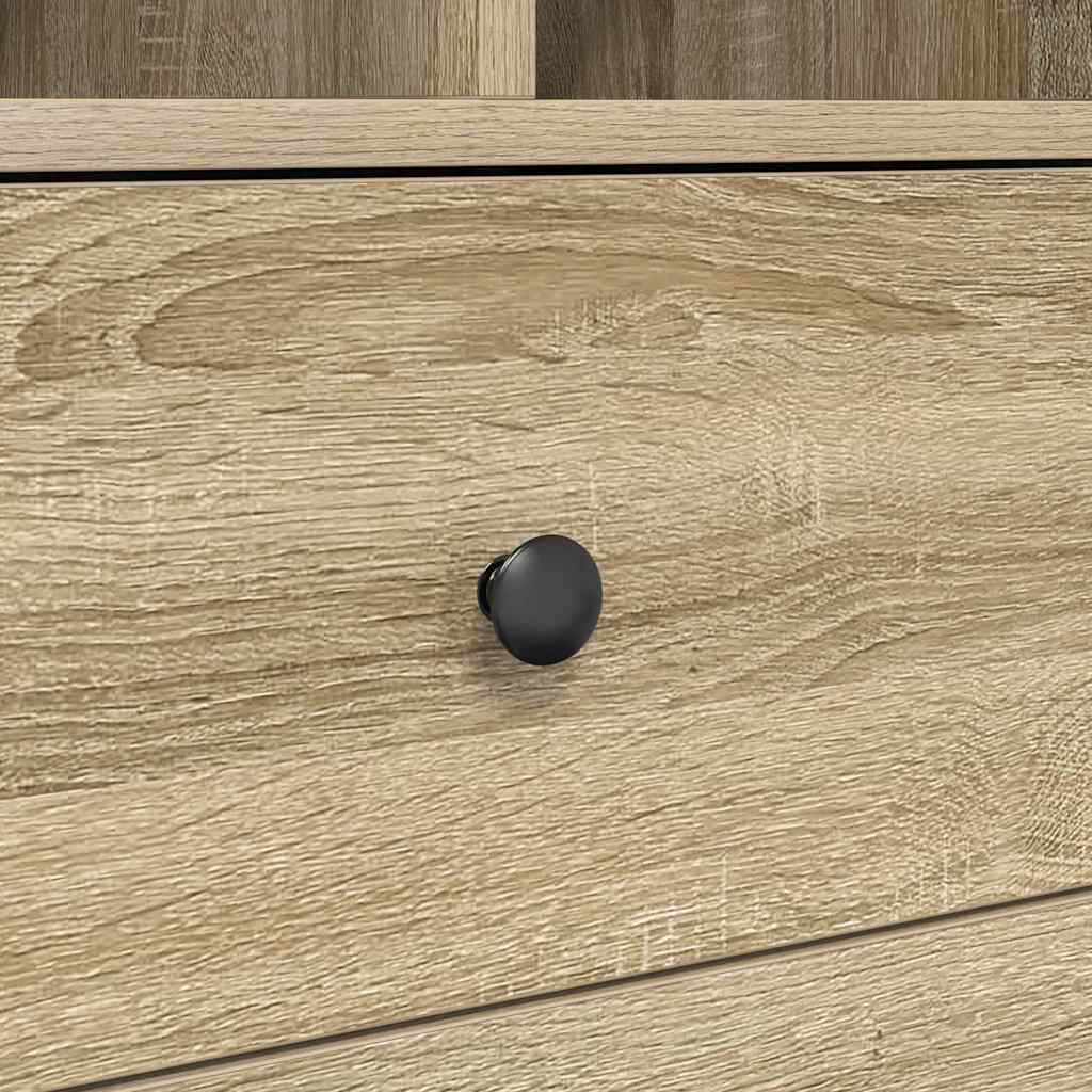 Highboard in Sonoma Eik 45,5x34x127 cm Gelaagd hout