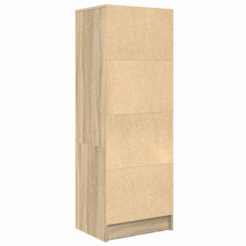 Highboard in Sonoma Eik 45,5x34x127 cm Gelaagd hout