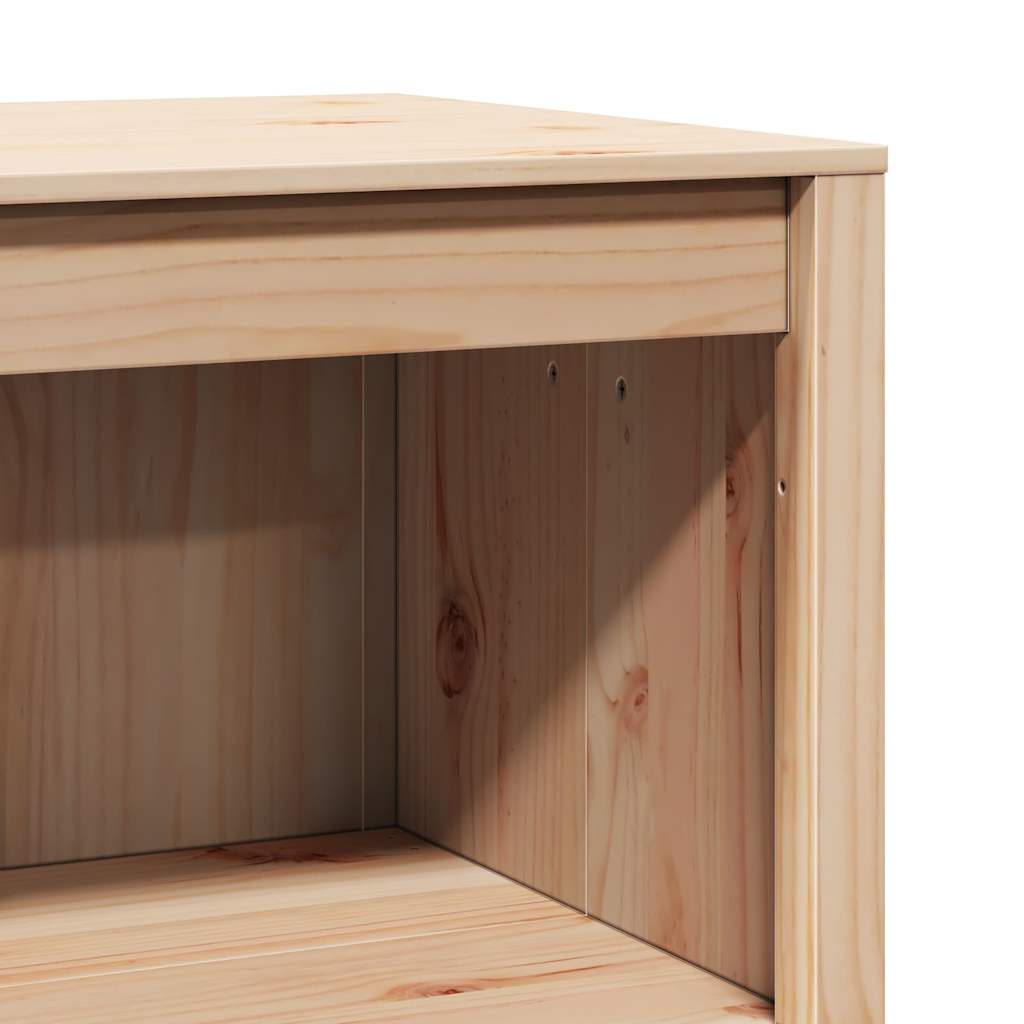 Keukenkast met plank Bruin 106 x 55 x 92 cm Massief grenenhout
