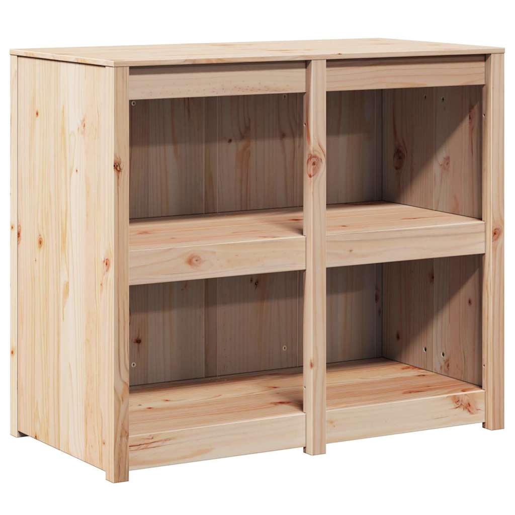 Keukenkast met plank Bruin 106 x 55 x 92 cm Massief grenenhout