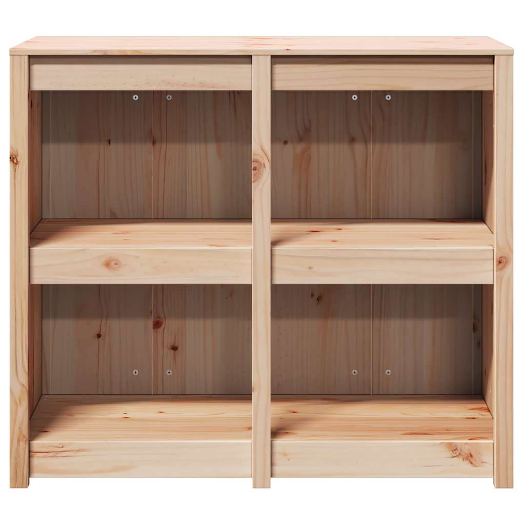 Keukenkast met plank Bruin 106 x 55 x 92 cm Massief grenenhout
