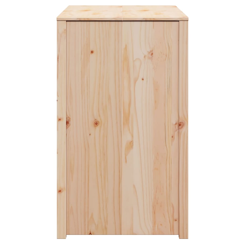 Keukenkast met plank Bruin 106 x 55 x 92 cm Massief grenenhout