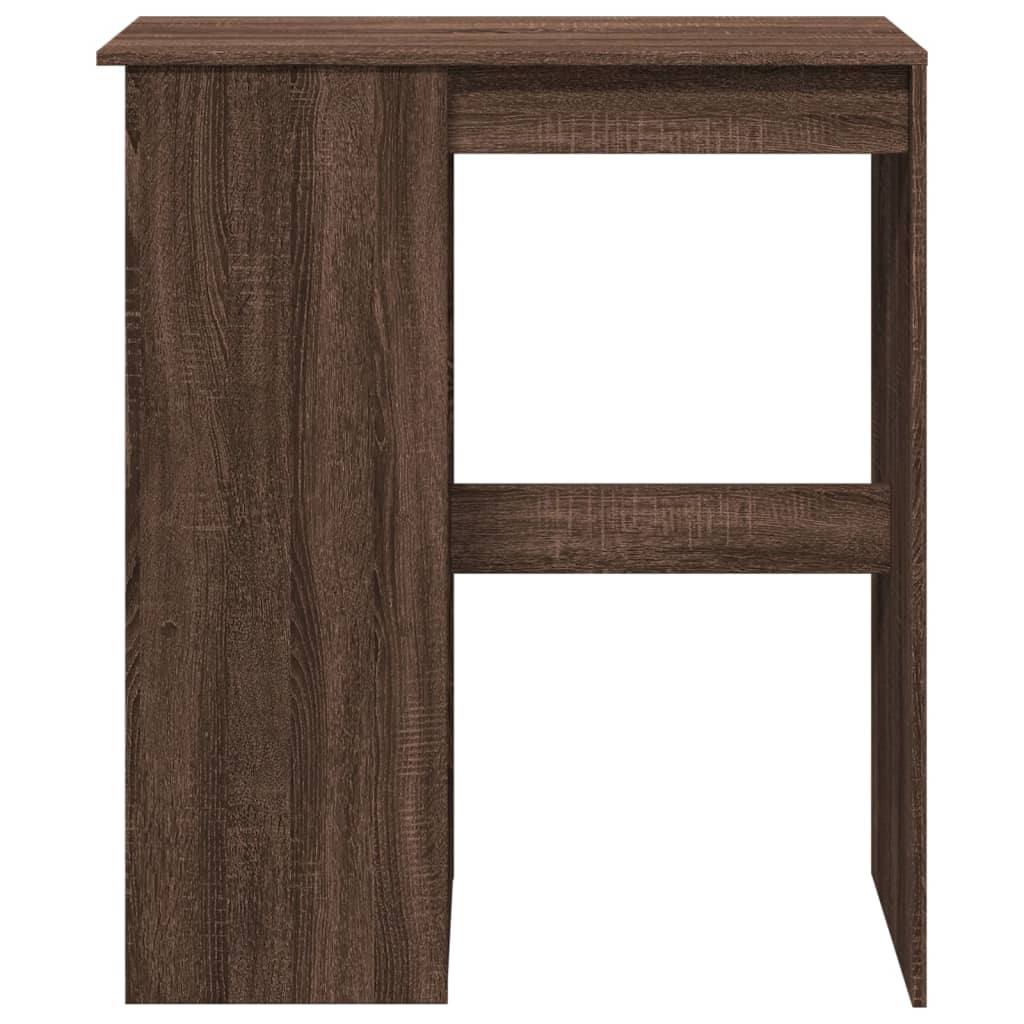 Bartafel met rekken 90x47,5x103,5 cm bewerkt hout bruin eiken
