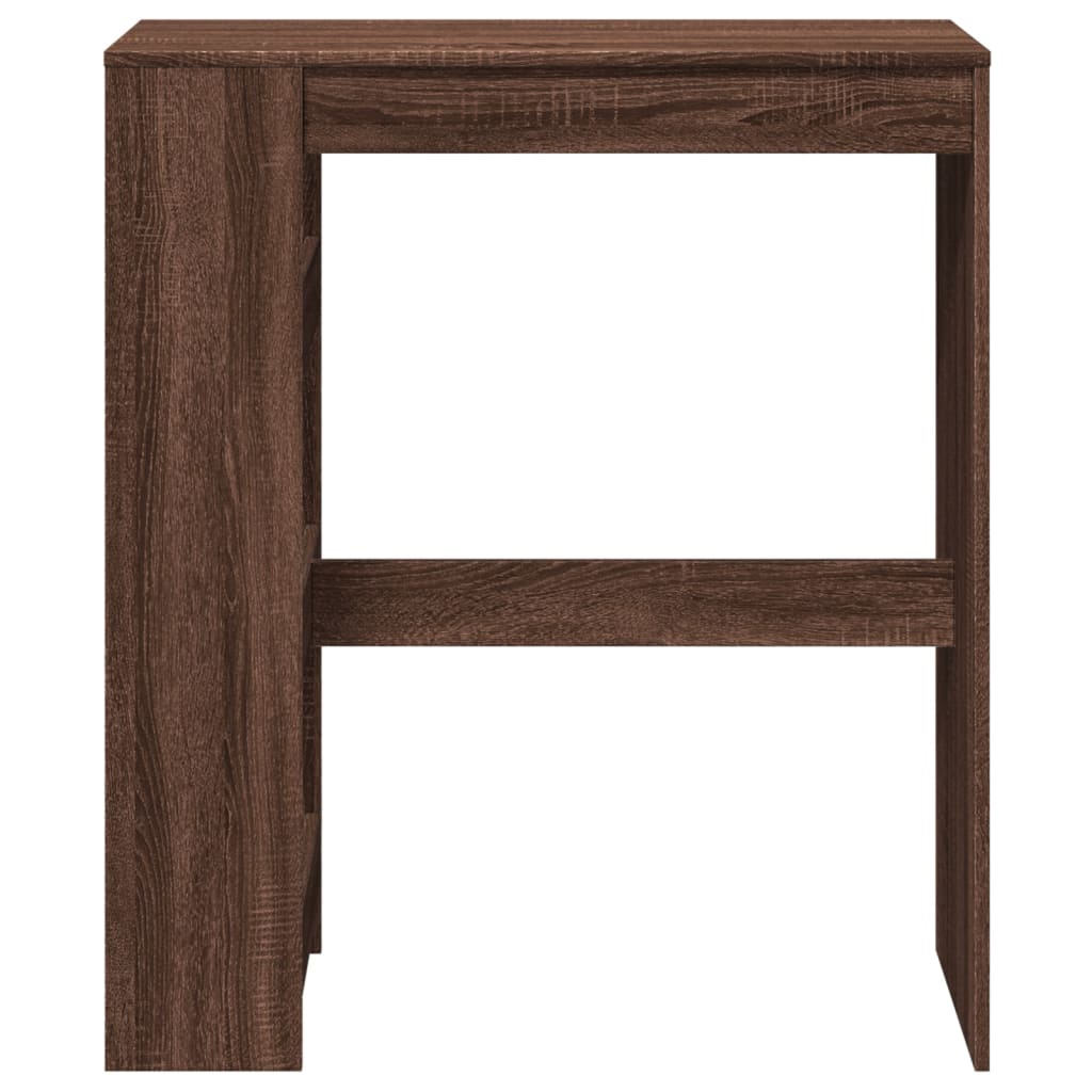 Bartafel met rekken 90x40x103,5 cm bewerkt hout bruin eiken