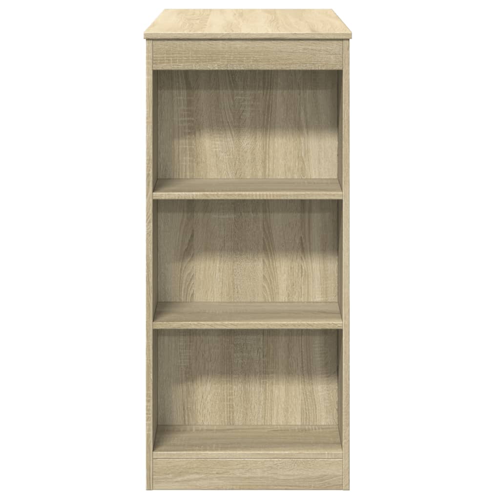 Bartafel met rekken 95x47x103,5 cm hout sonoma eikenkleur