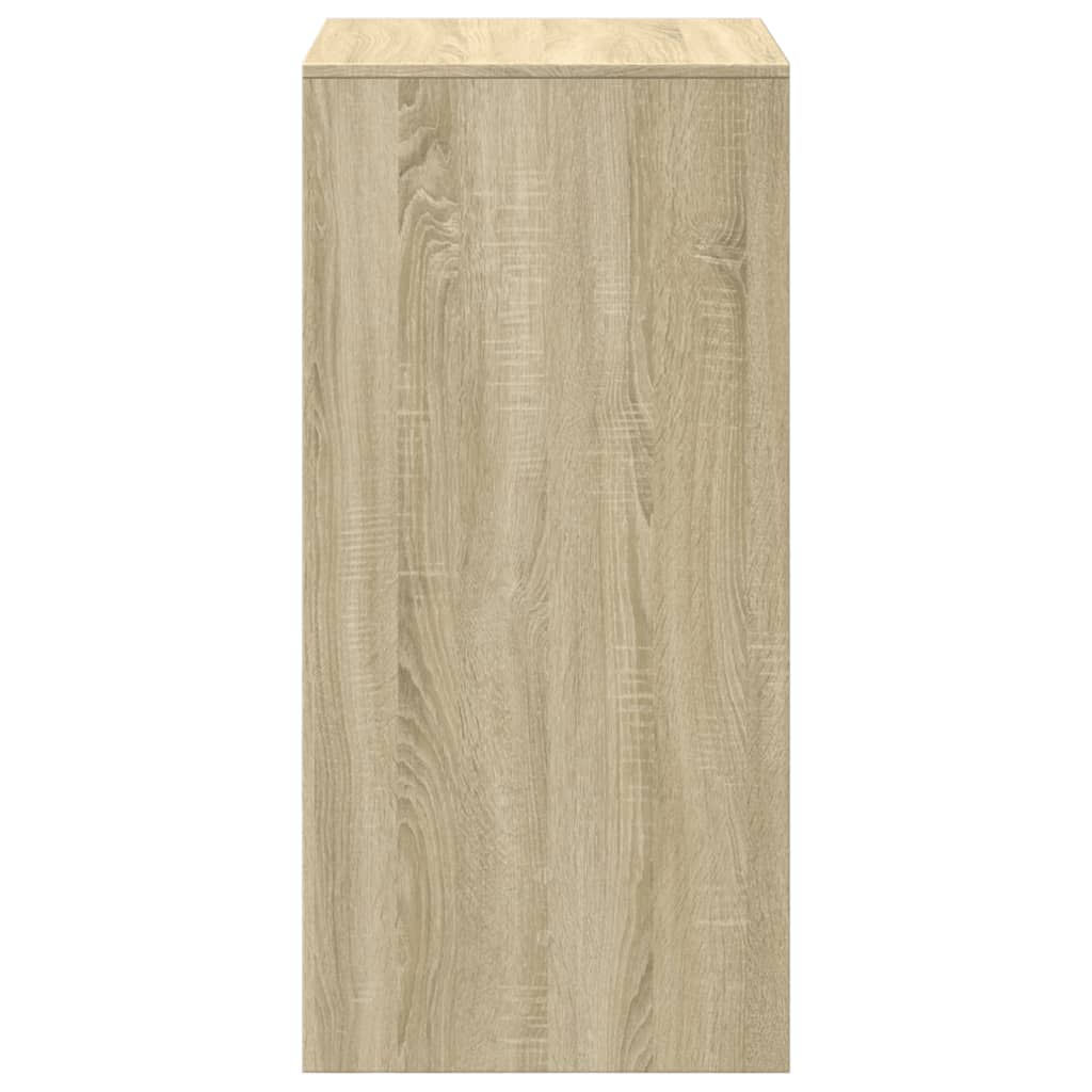Bartafel 51x50x103,5 cm bewerkt hout sonoma eikenkleurig