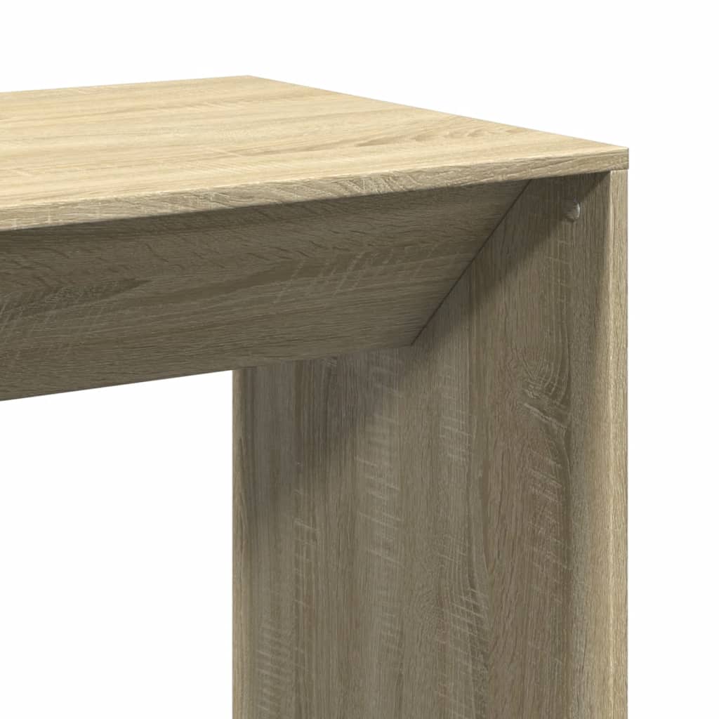 Bartafel 51x50x103,5 cm bewerkt hout sonoma eikenkleurig