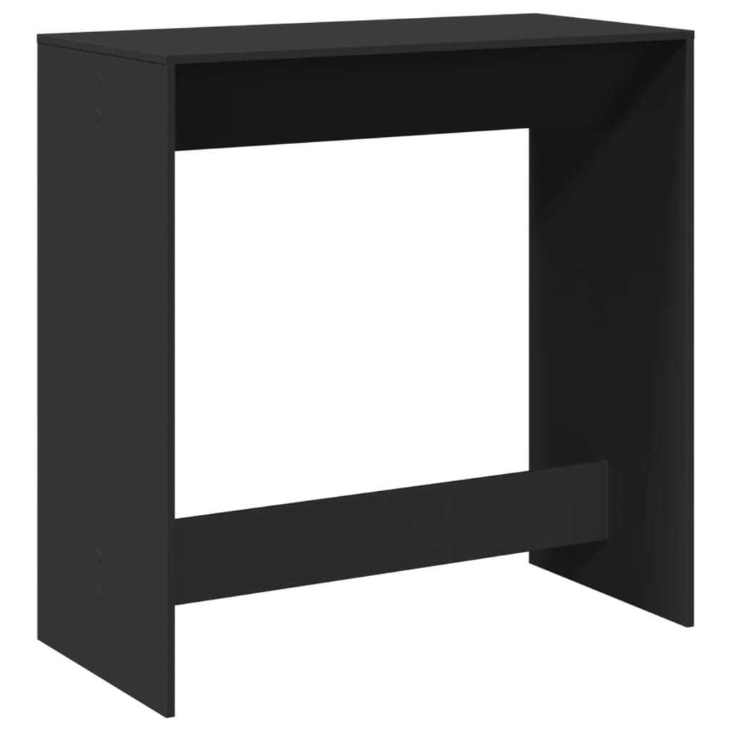 Bartafel 102x50x103,5 cm bewerkt hout zwart