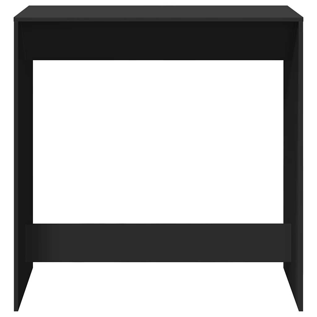 Bartafel 102x50x103,5 cm bewerkt hout zwart