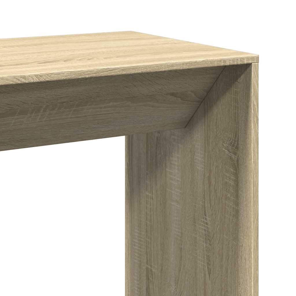 Bartafel 102x50x103,5 cm bewerkt hout sonoma eikenkleur