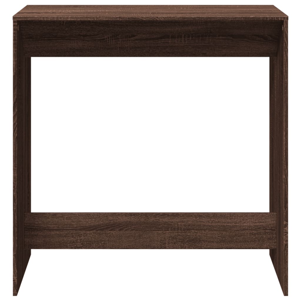 Bartafel 102x50x103,5 cm bewerkt hout bruin eikenkleur