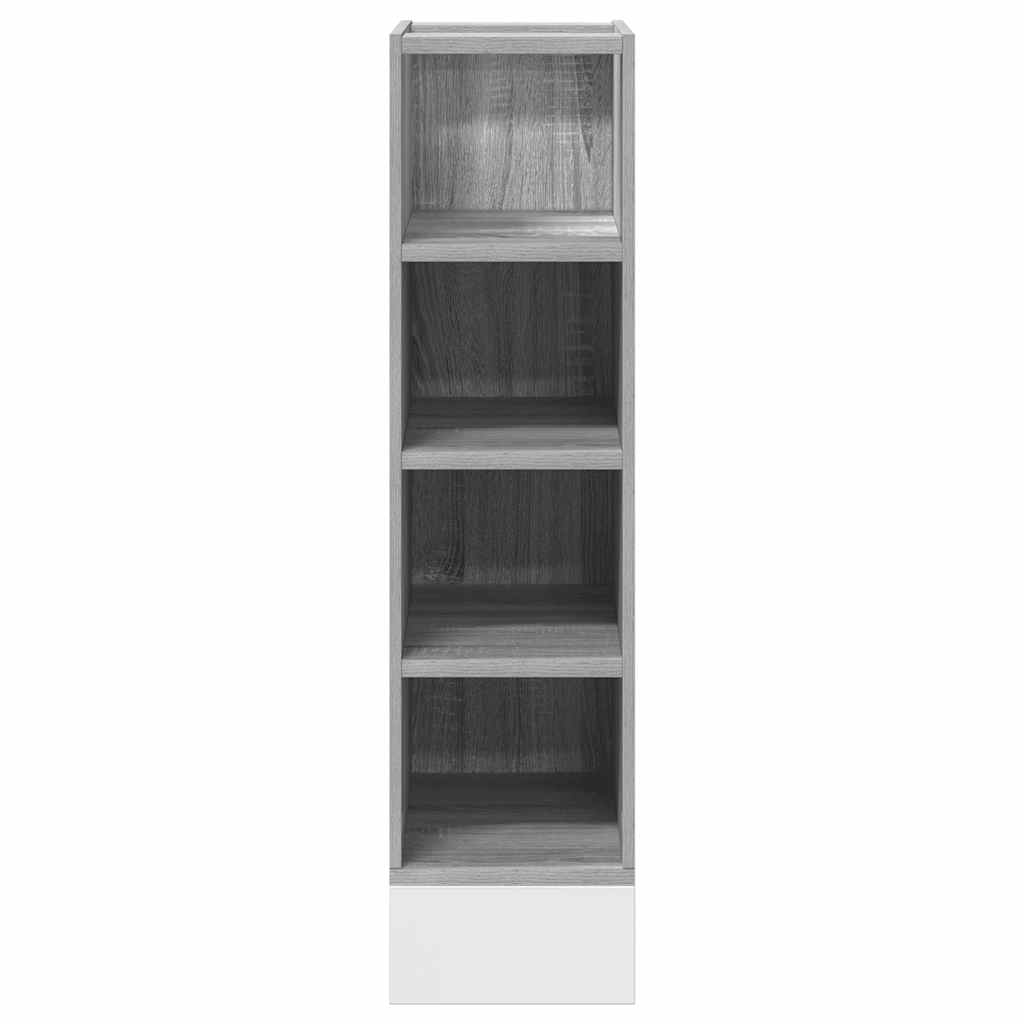 Onderkast Riga 20x44,5x81,5 cm bewerkt hout grijs sonoma eikenkleur