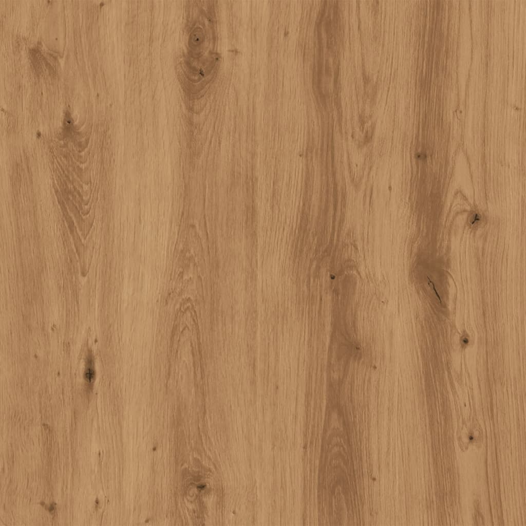 Onderkast 60x46x81,5 cm bewerkt hout artisanaal eikenkleur