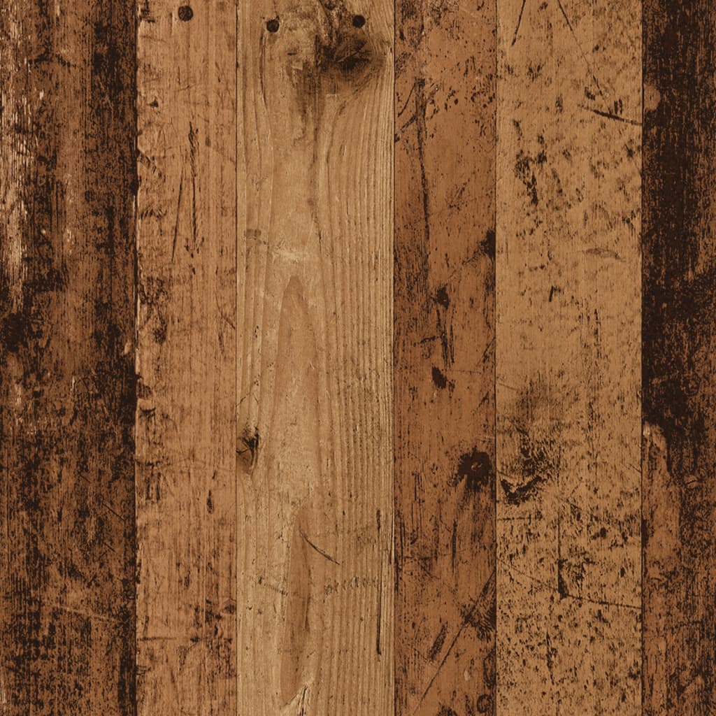 Keukenkastje 75,5x75,5x81,5 cm bewerkt hout oud houtkleurig