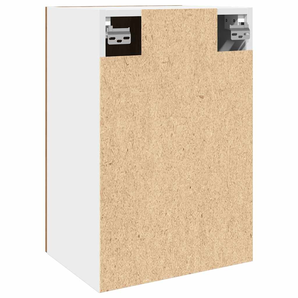 Hangkast 40x31x60 cm bewerkt hout artisanaal eikenkleur