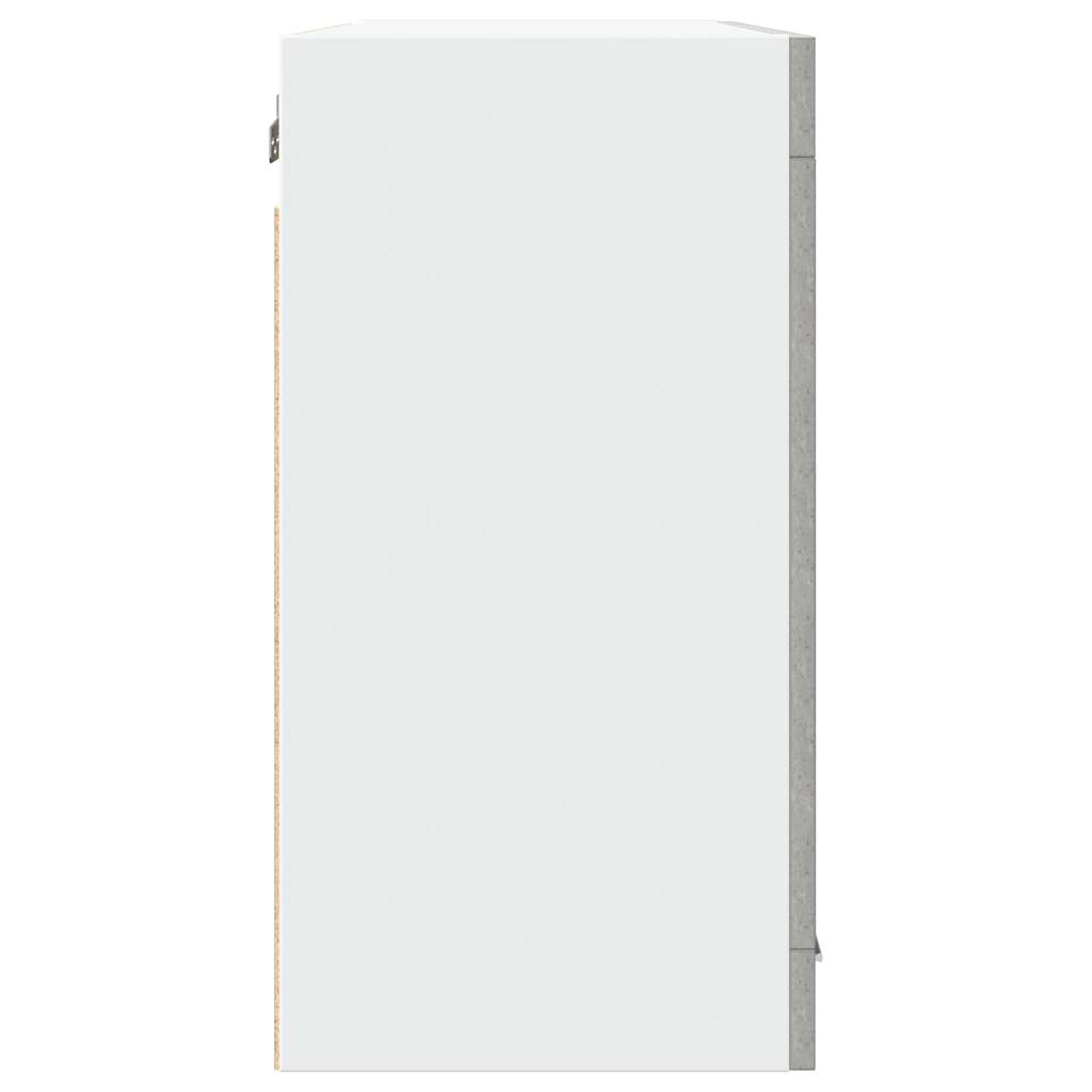 Hangkast 80x31x60 cm betongrijs
