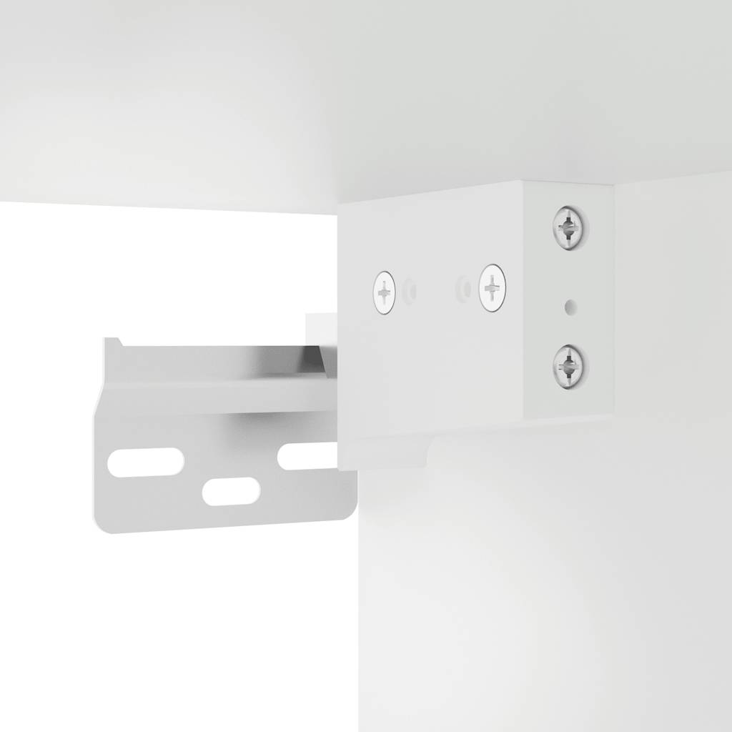 Hangkast 80x31x60 cm betongrijs
