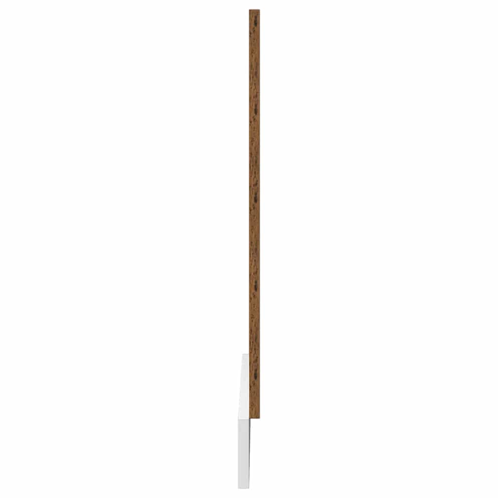Vaatwasserpaneel 45x3x67 cm bewerkt hout oud houtkleurig