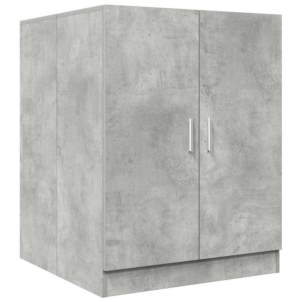 Wasmachinekast 70,5x71,5x91,5 cm betongrijs