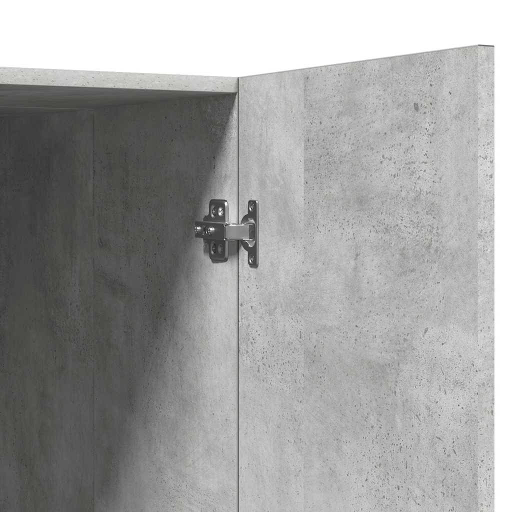 Wasmachinekast 70,5x71,5x91,5 cm betongrijs