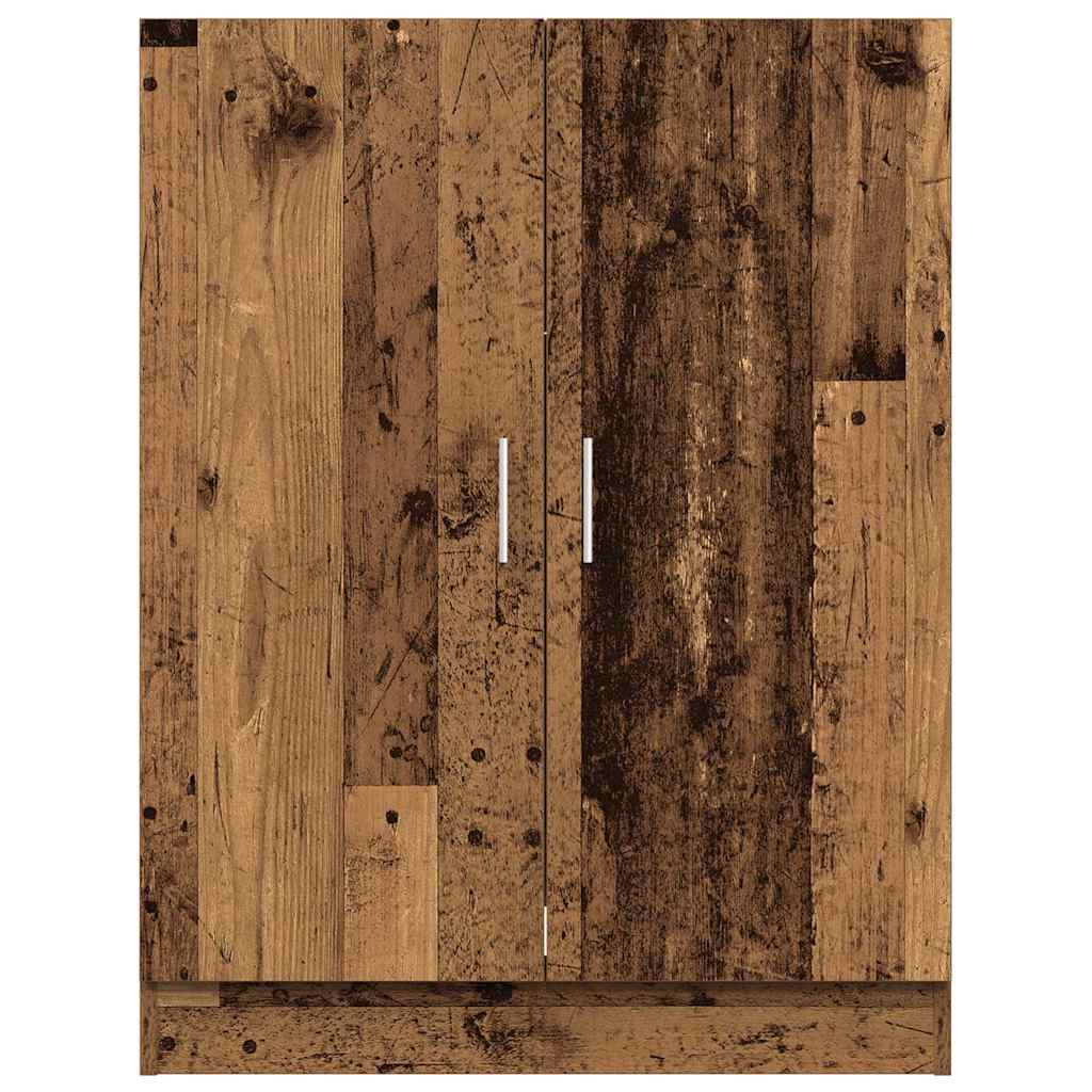 Wasmachinekast 70,5x71,5x91,5 cm oud houtkleurig