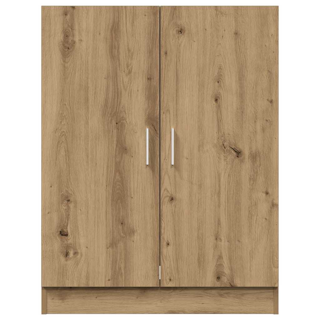 Wasmachinekast 70,5x71,5x91,5 cm artisanaal eikenkleurig