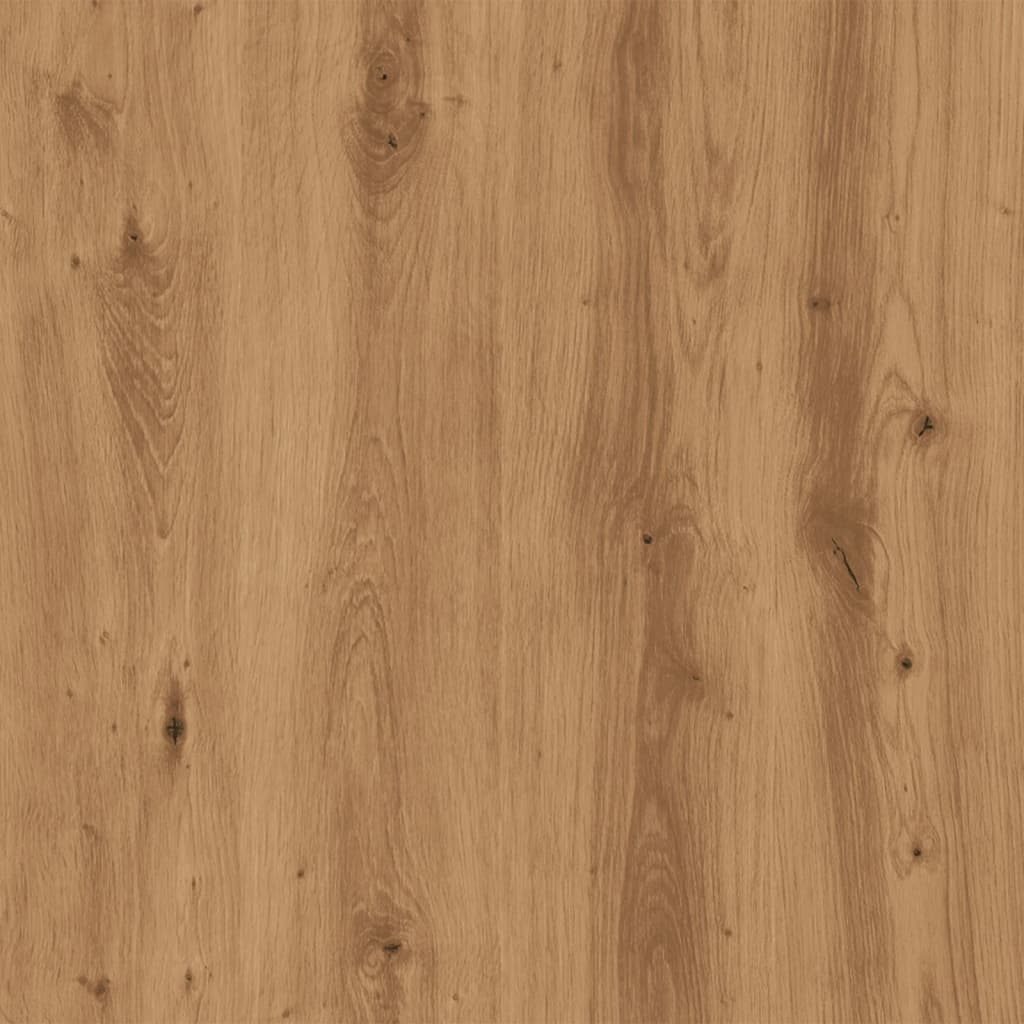 Dressoir 102x35x60 cm bewerkt hout artisanaal eikenkleurig