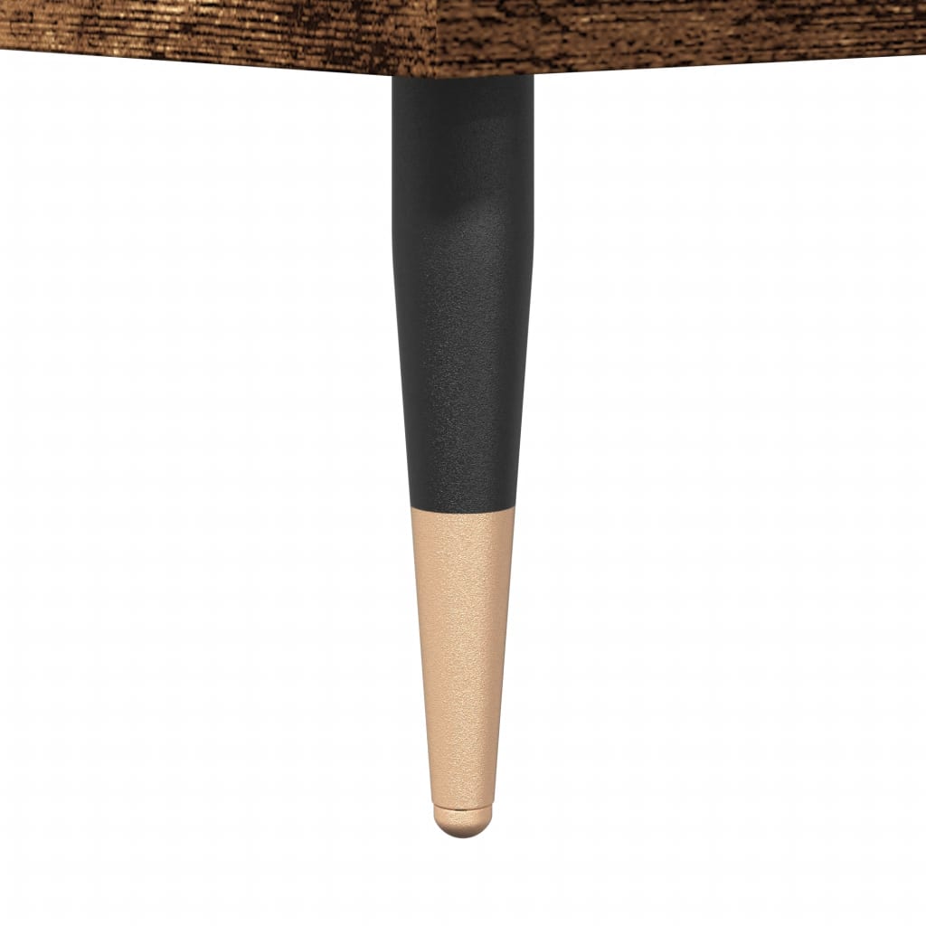 Hoge kast 60x36x110 cm bewerkt hout oud houtkleurig