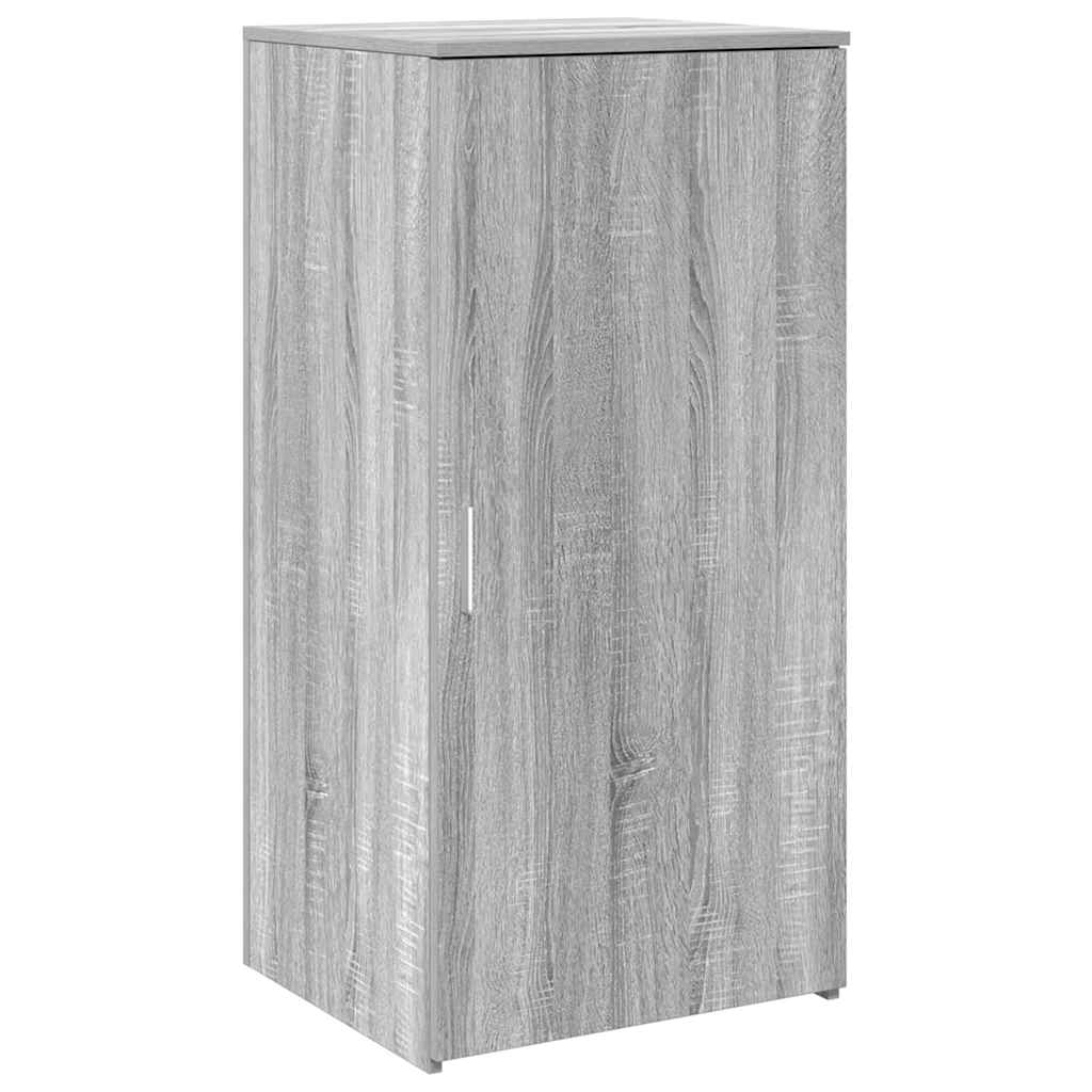 Receptiebalie 200x50x103,5 cm bewerkt hout grijs sonoma eiken