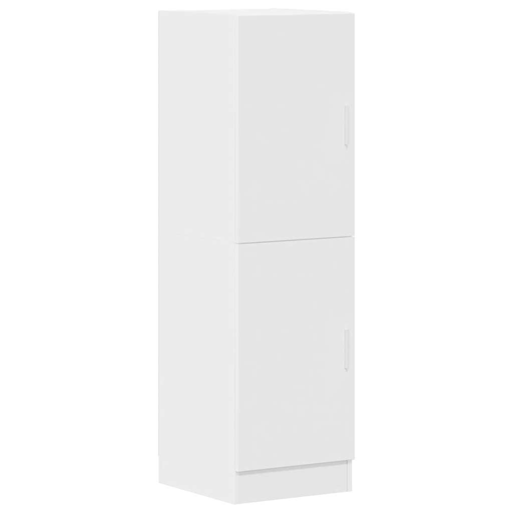 Keukenkast 38x41,5x131,5 cm bewerkt hout wit