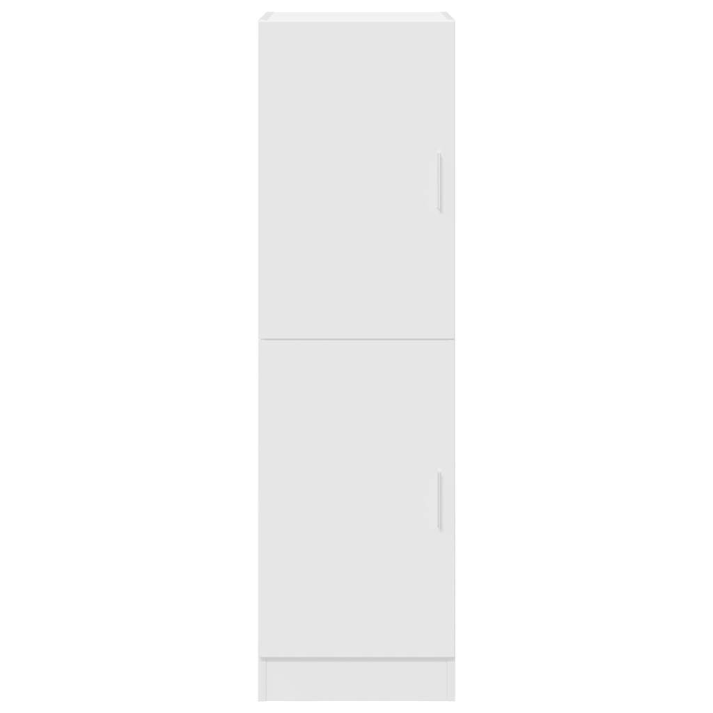 Keukenkast 38x41,5x131,5 cm bewerkt hout wit