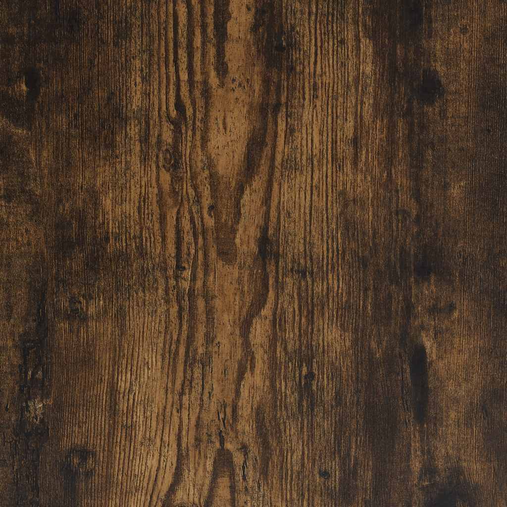 Keukenkast 38x41,5x131,5 cm bewerkt hout gerookt eikenkleurig