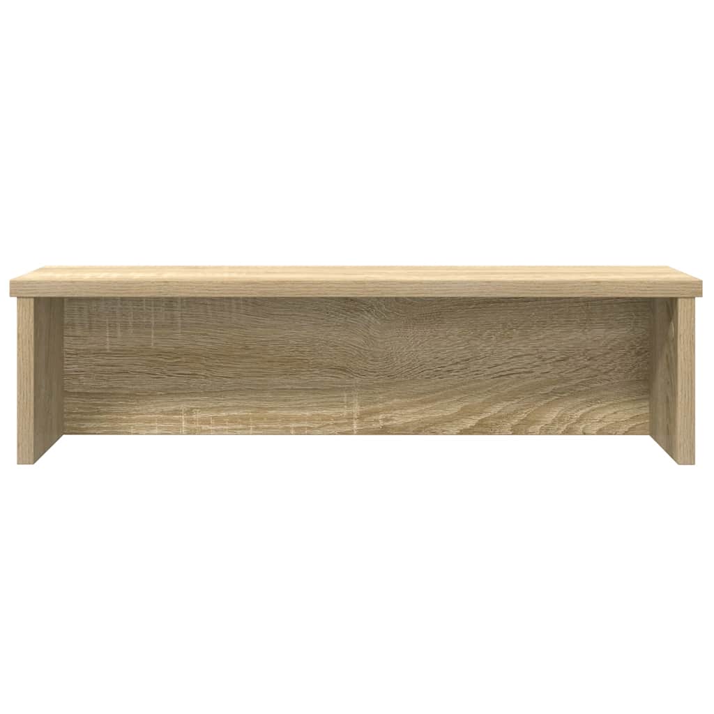Keukenrek stapelbaar 50x15x16 cm bewerkt hout sonoma eikenkleur