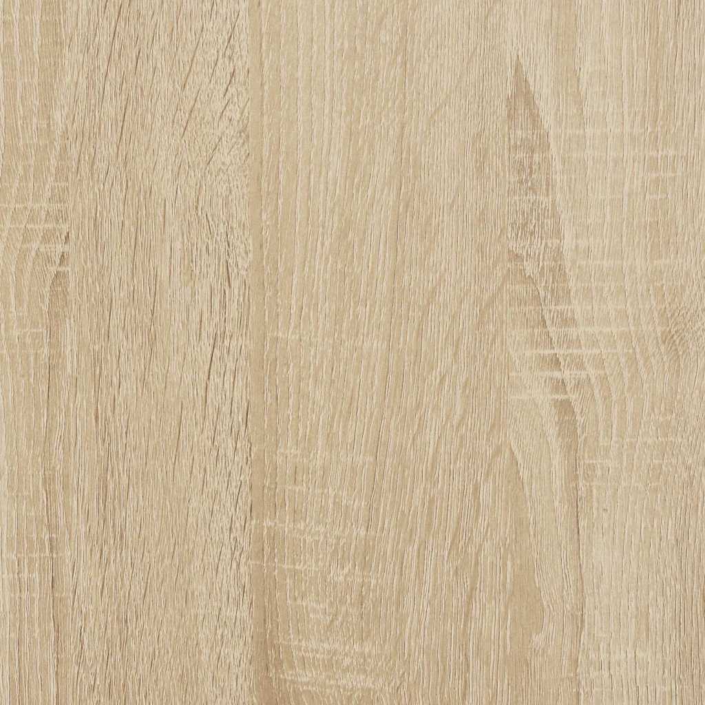 Keukenrek stapelbaar 50x15x16 cm bewerkt hout sonoma eikenkleur