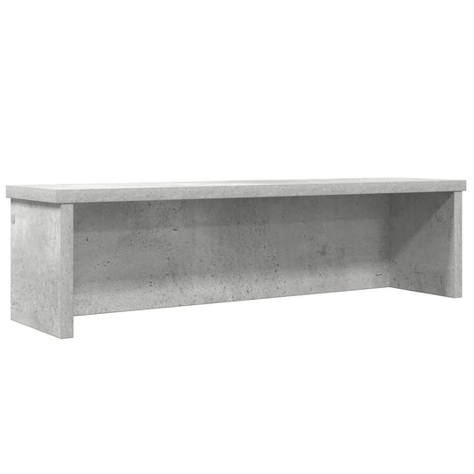 Keukenrek stapelbaar 50x15x16 cm bewerkt hout betongrijs