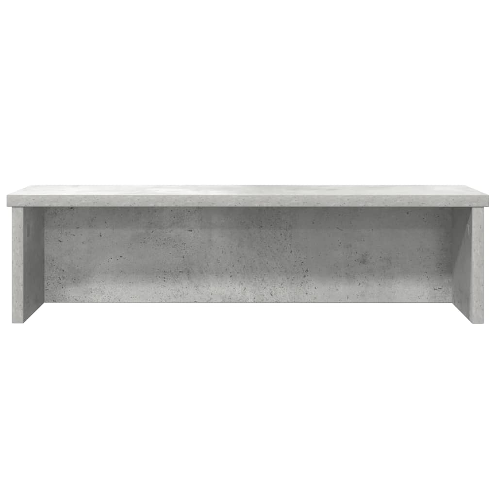 Keukenrekken stapelbaar 2 st 50x15x16 cm betongrijs