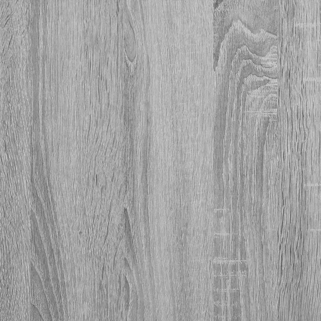 Keukenrekken stapelbaar 2 st 50x15x16 cm grijs sonoma eiken