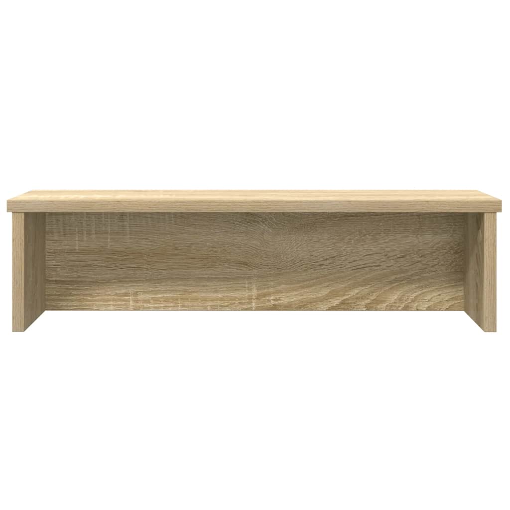 Keukenrek stapelbaar 60x15x16 cm bewerkt hout sonoma eikenkleur