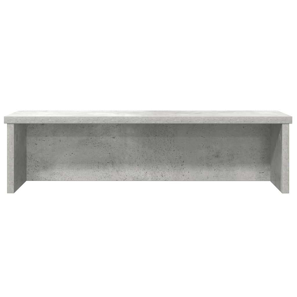 Keukenrek stapelbaar 60x15x16 cm bewerkt hout betongrijs