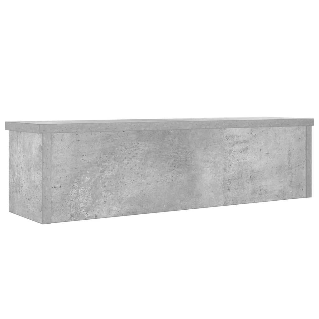 Keukenrekken stapelbaar 2 st 60x15x16 cm betongrijs