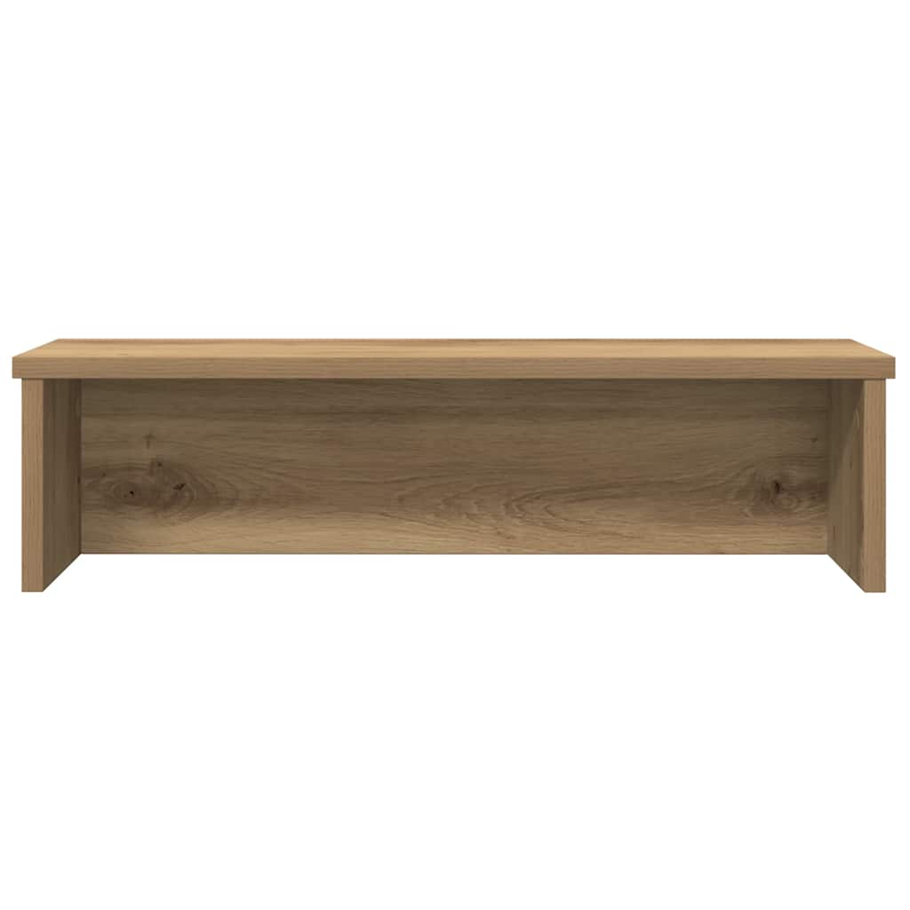 Keukenrek stapelbaar 60x15x16 cm bewerkt hout artisanaal eiken