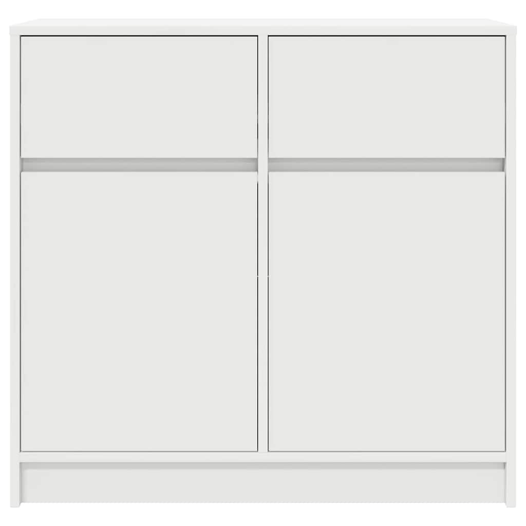 Dressoir met lade 80x34x76 cm spaanplaat wit